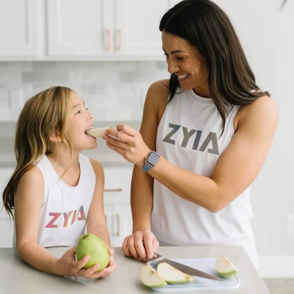 Zyia Girls White Mirage Tank